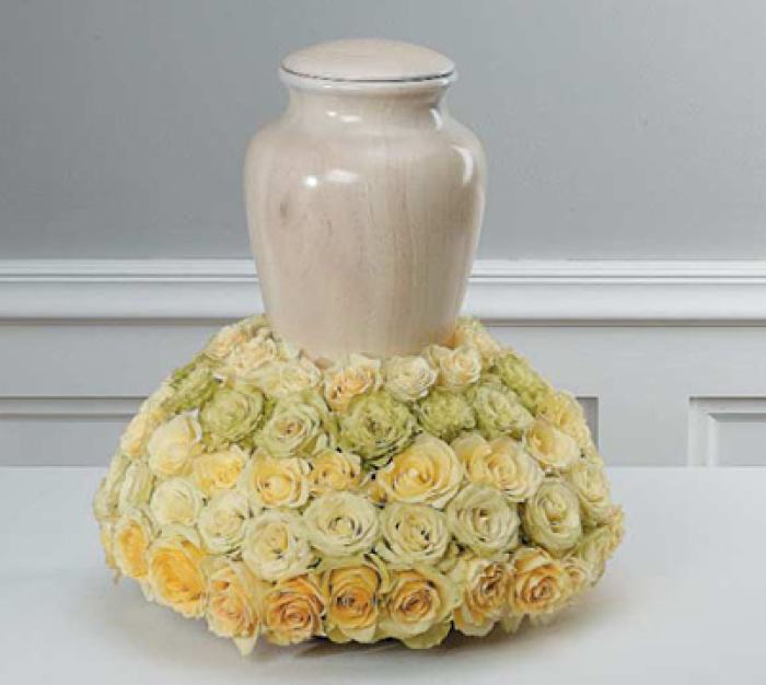 Any Color Rose Urn Arrangement