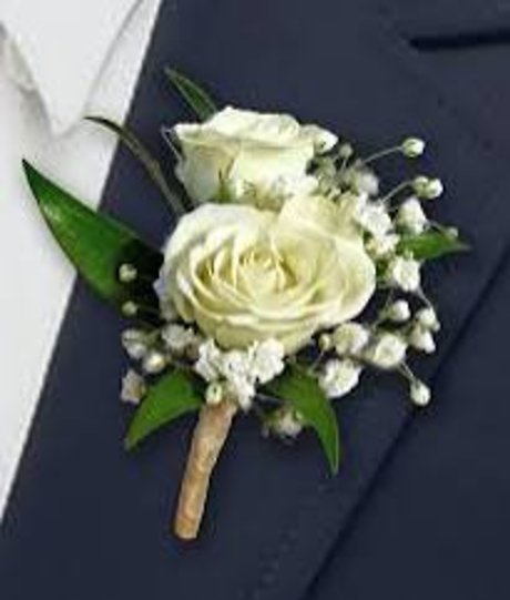 Rose boutonniere